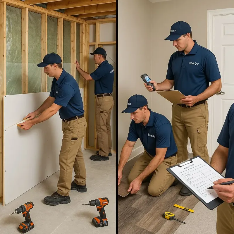 Repairs and Reconstruction process in Irondale, AL